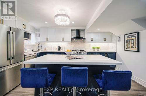 41 Bremner Street, Whitby, ON - Indoor Photo Showing Kitchen With Stainless Steel Kitchen With Upgraded Kitchen