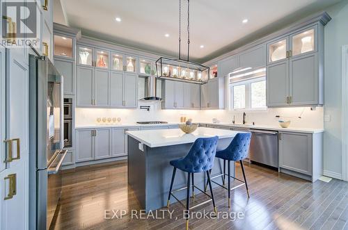41 Bremner Street, Whitby, ON - Indoor Photo Showing Kitchen With Stainless Steel Kitchen With Upgraded Kitchen