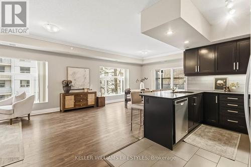 305 - 89 Ridout Street S, London South (South F), ON - Indoor Photo Showing Kitchen With Upgraded Kitchen