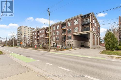305 - 89 Ridout Street S, London South (South F), ON - Outdoor With Balcony With Facade