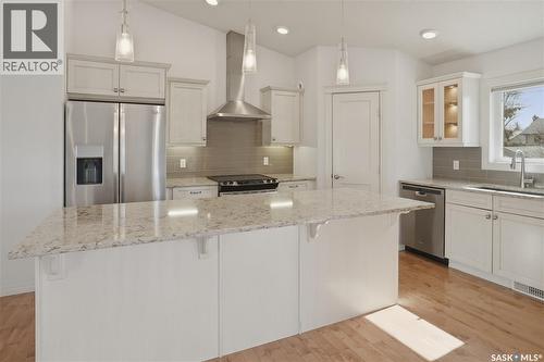 432 3Rd Avenue W, Unity, SK - Indoor Photo Showing Kitchen With Stainless Steel Kitchen With Upgraded Kitchen
