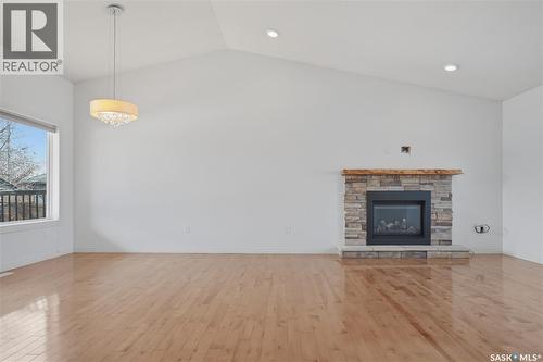432 3Rd Avenue W, Unity, SK - Indoor Photo Showing Living Room With Fireplace