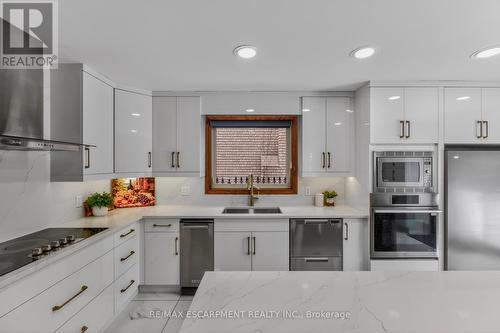 41 Candor Crescent, Hamilton, ON - Indoor Photo Showing Kitchen With Upgraded Kitchen