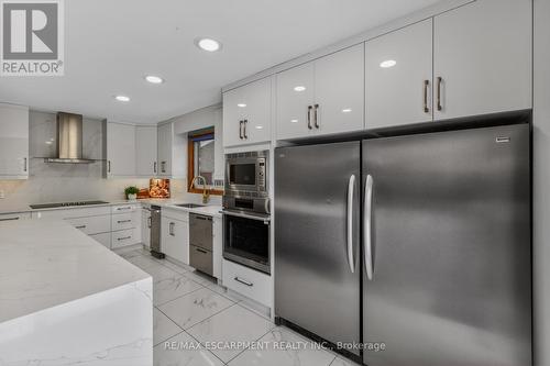 41 Candor Crescent, Hamilton, ON - Indoor Photo Showing Kitchen With Upgraded Kitchen