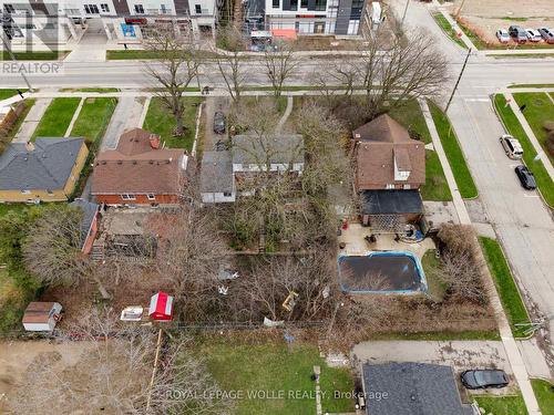 Elevated Rear - 291 Albert Street, Waterloo, ON - Outdoor With View