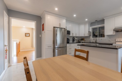Salle à manger - 266 8E Avenue, L'Île-Perrot, QC - Indoor Photo Showing Kitchen