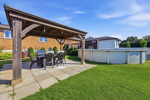 Cour - 1118 Rue Principale, Saint-Amable, QC - Outdoor With Above Ground Pool