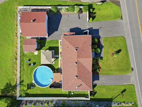 Photo aérienne - 1118 Rue Principale, Saint-Amable, QC - Outdoor With Above Ground Pool With View