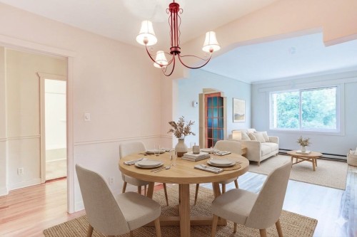 Salle à manger - 2672 Rue Raudot, Montréal (Le Sud-Ouest), QC - Indoor Photo Showing Dining Room