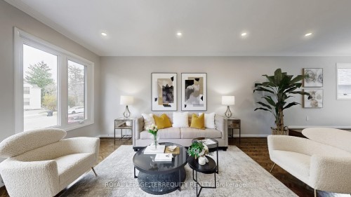 41 Beardmore Crescent, Toronto, ON - Indoor Photo Showing Living Room