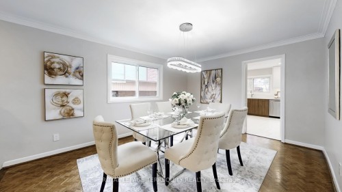 41 Beardmore Crescent, Toronto, ON - Indoor Photo Showing Dining Room