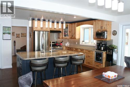 Bruce Acreage, Sherwood Rm No. 159, SK - Indoor Photo Showing Kitchen With Double Sink