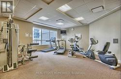 Gym with free weights and cardio equipment - 