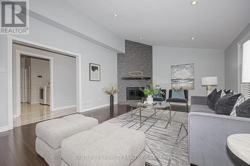 150 Strathearn Avenue, Richmond Hill (Bayview Hill), ON - Indoor Photo Showing Living Room With Fireplace