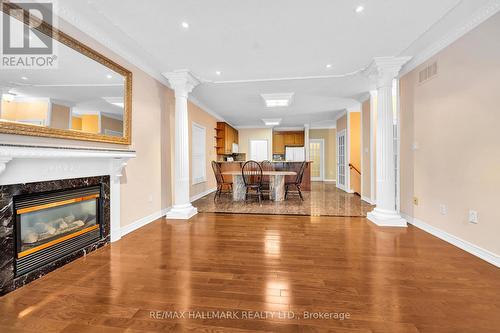 13 Briar Path Lane, Markham, ON - Indoor Photo Showing Living Room With Fireplace