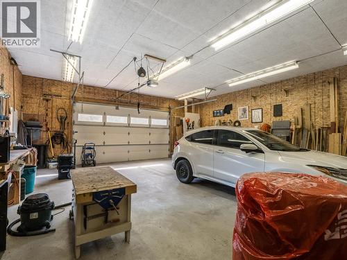 1663 Moran Road Road, Thrums, BC - Indoor Photo Showing Garage