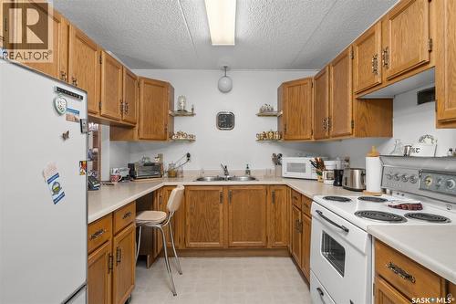 1B 516 River Street E, Prince Albert, SK - Indoor Photo Showing Kitchen With Double Sink