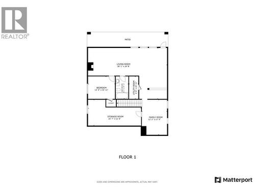 Lower level floor plan - 610 Arrowleaf Lane, Kelowna, BC - Other
