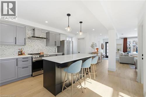 286 East 18Th Street, Hamilton, ON - Indoor Photo Showing Kitchen With Upgraded Kitchen