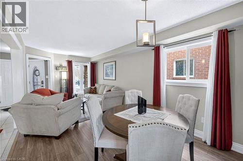 Dining space with wood finished floors - 3753 Densbury Drive, Mississauga, ON - Indoor