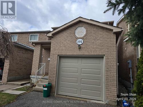 191 Stather Crescent, Markham, ON - Outdoor With Exterior