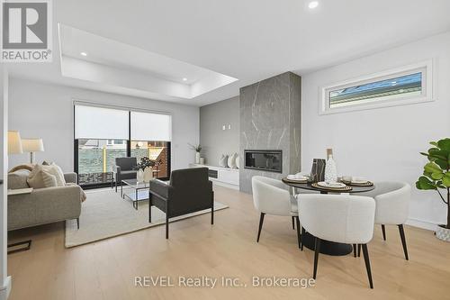 40 Ivy Crescent, Thorold (Confederation Heights), ON - Indoor Photo Showing Other Room With Fireplace