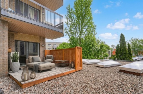 Patio - 108-1665 Av. Victoria, Saint-Lambert, QC - Outdoor With Exterior