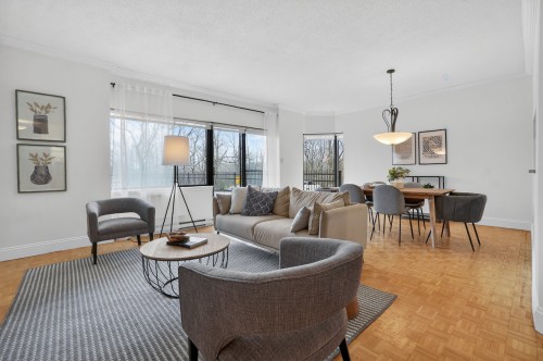 Living Room - 114-450 Rue St-Georges, Saint-Lambert, QC - Indoor Photo Showing Living Room