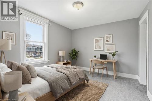 Virtually Staged - 570 Cannon Street E, Hamilton, ON - Indoor Photo Showing Bedroom