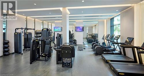 2060 Lakeshore Road Unit# 608, Burlington, ON - Indoor Photo Showing Gym Room