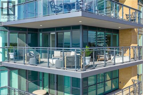 2060 Lakeshore Road Unit# 608, Burlington, ON - Outdoor With Balcony