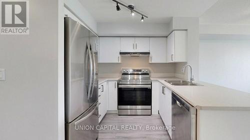 217 - 3 Ellesmere Street, Richmond Hill, ON - Indoor Photo Showing Kitchen With Double Sink