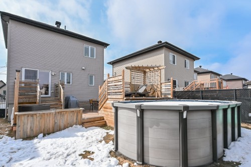 Cour - 634 Rue Beauregard, Saint-Lin/Laurentides, QC - Outdoor With Above Ground Pool With Exterior