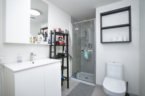 Bathroom - 1704-360 Rue Mayor, Montréal (Ville-Marie), QC - Indoor Photo Showing Bathroom