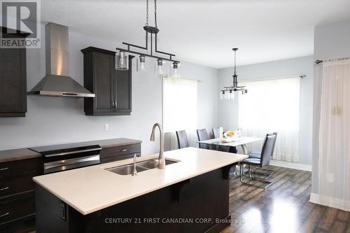 29 Hedges Court, St. Thomas, ON - Indoor Photo Showing Kitchen With Double Sink