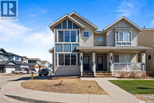 5001 Cornell Gate, Regina, SK - Outdoor With Deck Patio Veranda With Facade