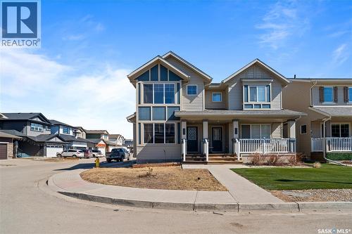 5001 Cornell Gate, Regina, SK - Outdoor With Deck Patio Veranda With Facade