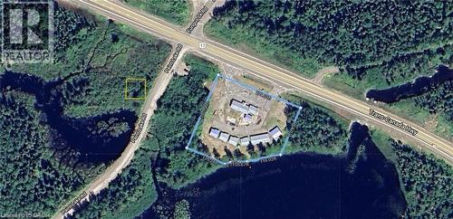 Map / location featuring property parcel outlined - 5032 E Trans-Canada Highway, White River, ON 