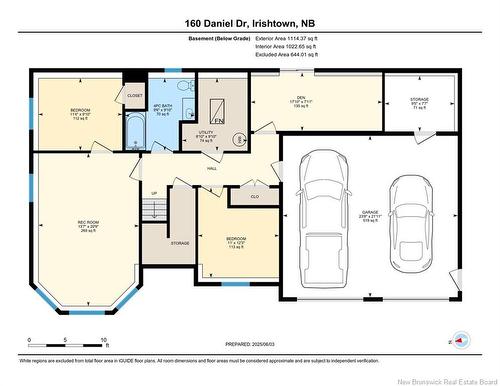 160 Daniel Dr, Irishtown, NB 