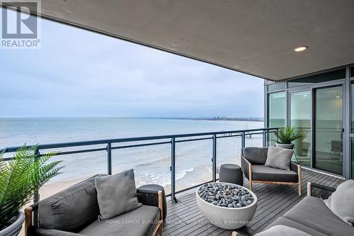 608 - 2060 Lakeshore Road, Burlington, ON - Outdoor With Body Of Water With Balcony With Exterior