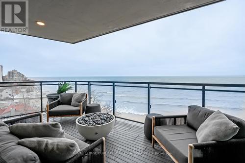 608 - 2060 Lakeshore Road, Burlington, ON - Outdoor With Body Of Water With Balcony With Exterior