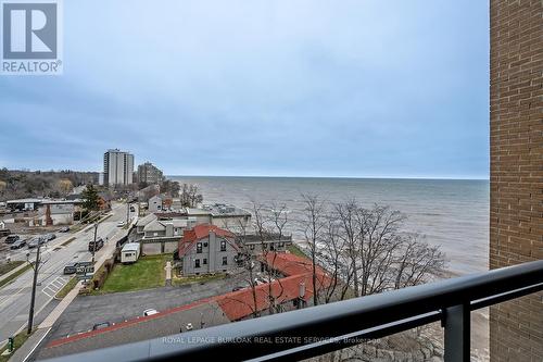 608 - 2060 Lakeshore Road, Burlington, ON - Outdoor With Body Of Water With Balcony With View