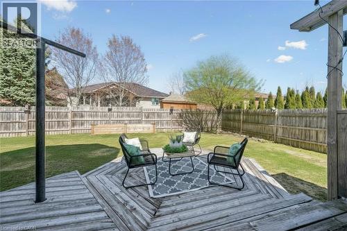 339 Daniel Crescent, Elora, ON - Outdoor With Deck Patio Veranda With Backyard