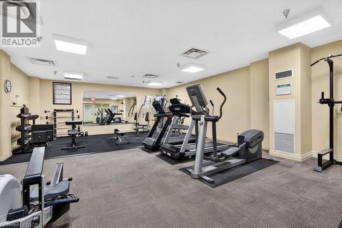 399 Elizabeth Street Unit# 412, Burlington, ON - Indoor Photo Showing Gym Room