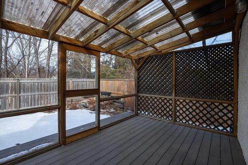 69 Woodington Bay, Winnipeg, MB - Outdoor With Deck Patio Veranda With Exterior