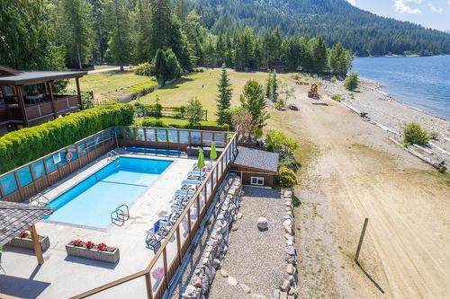13488 Lakeshore Drive, Boswell, BC - Outdoor With Body Of Water With In Ground Pool