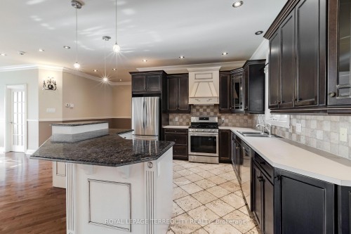 591 Du Parc Road, Champlain, ON - Indoor Photo Showing Kitchen With Double Sink With Upgraded Kitchen