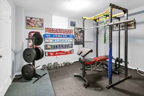3135 Orleans Road, Mississauga, ON - Indoor Photo Showing Gym Room