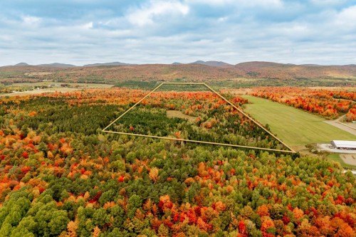 Photo aérienne - Ch. Hooker, Dudswell, QC 