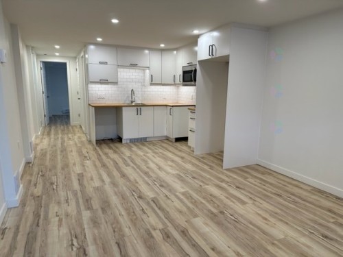 Living Room - 6793 43E Avenue, Montréal (Rosemont/La Petite-Patrie), QC - Indoor Photo Showing Kitchen